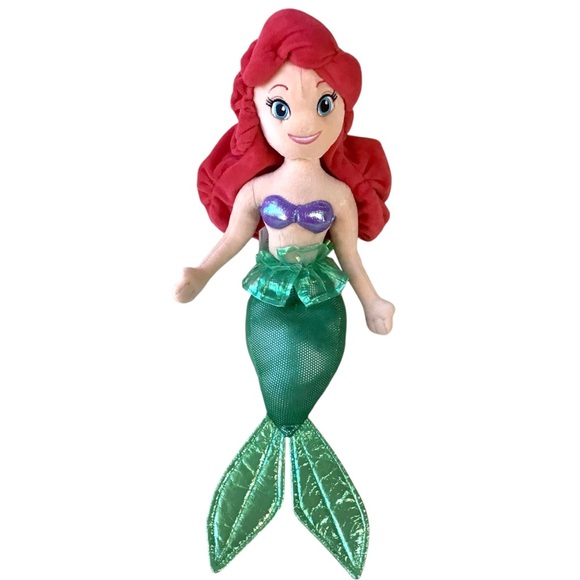 Disney Ariel Little Mermaid 20” Soft Stuffed Plush Doll Ringling Barnum Bailey - Picture 1 of 7